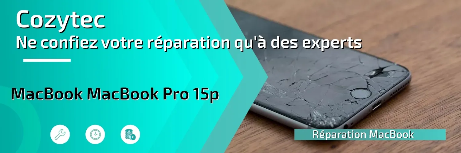 Réparation MacBook Pro 15p