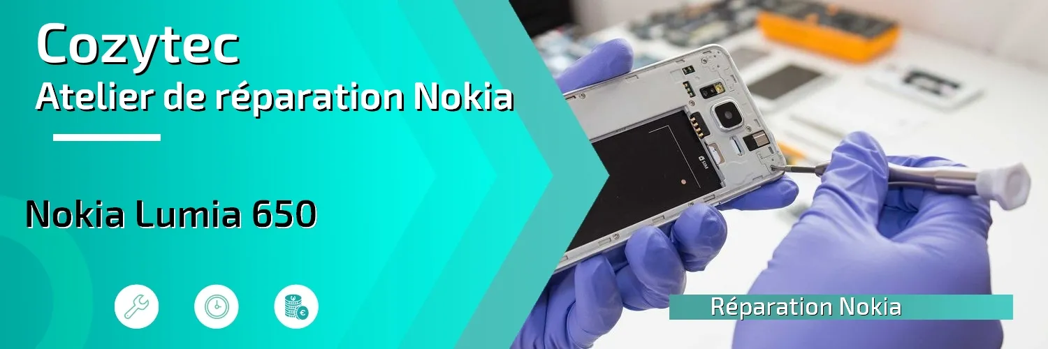 Réparation Nokia Lumia 650