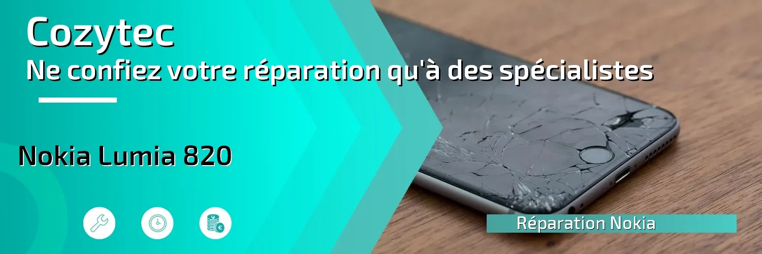 Réparation Nokia Lumia 820