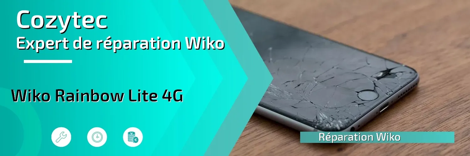 Réparation Wiko Rainbow Lite 4G