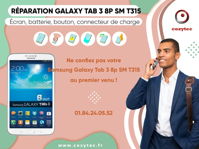Galaxy Tab 3 8p SM T315