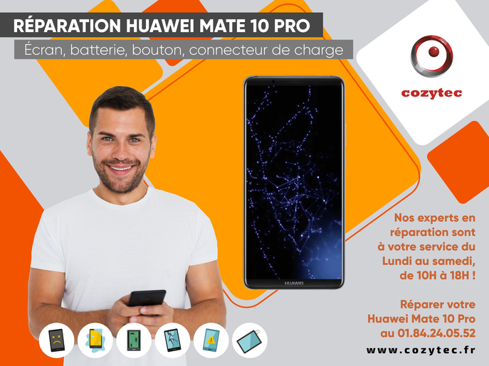Verplicht Buitenlander Snel Réparation Huawei Mate 10 Pro au meilleur prix garanti