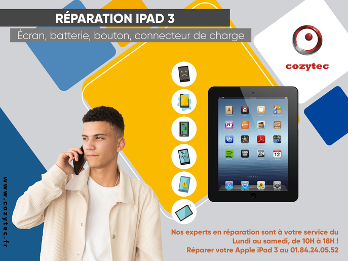 Réparation Batterie iPad Air Effectué par des Professionnels