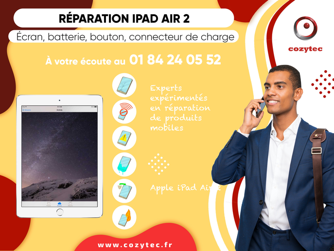 Réparation écran iPad Air 2 