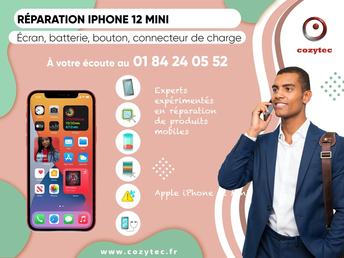 Réparation écran iPhone 12 Mini