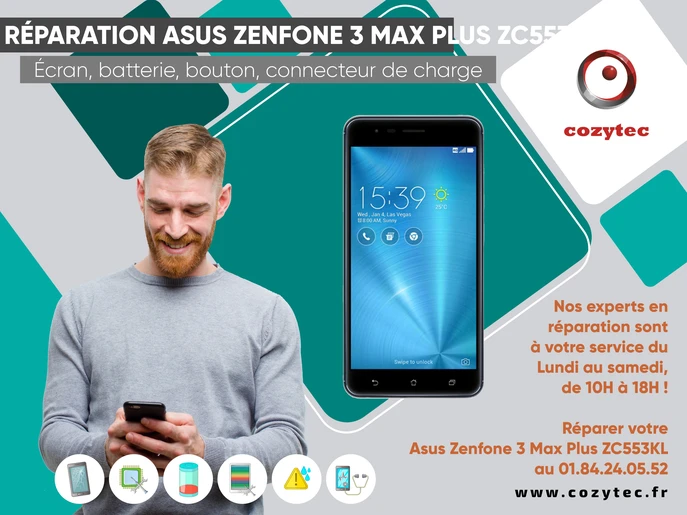 Zenfone 3 Max Plus ZC553KL