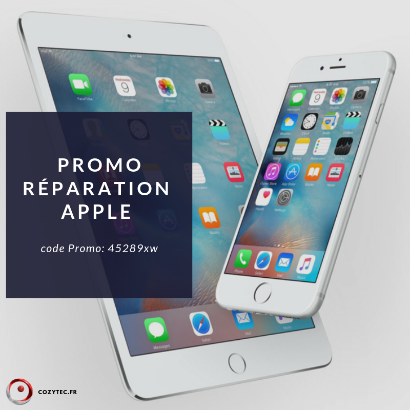 promo réparation apple